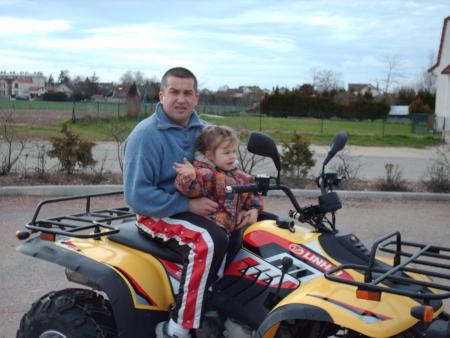 le quad de mon pere